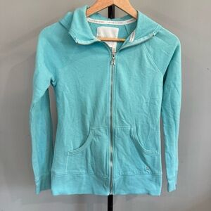 Victoria's Secret Angel Collection Teal Full Zip Hoodie